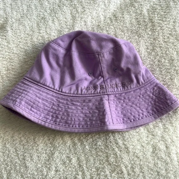 Acne Studios | Accessories | Acne Lavender Bucket Hat | Poshmark display picture 3